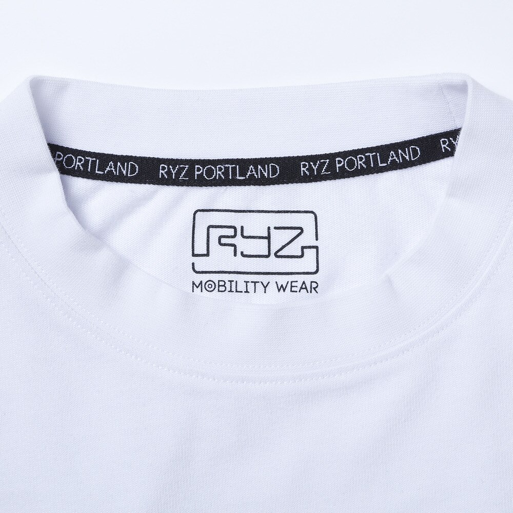 ライズ（RYZ）（メンズ）BAR LOGO BGT 長袖Tシャツ 869R1CD3020 WHT