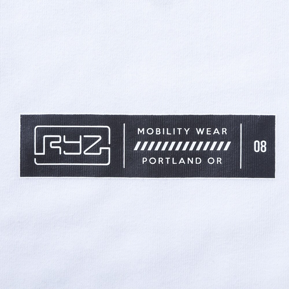 ライズ（RYZ）（メンズ）BAR LOGO BGT 長袖Tシャツ 869R1CD3020 WHT