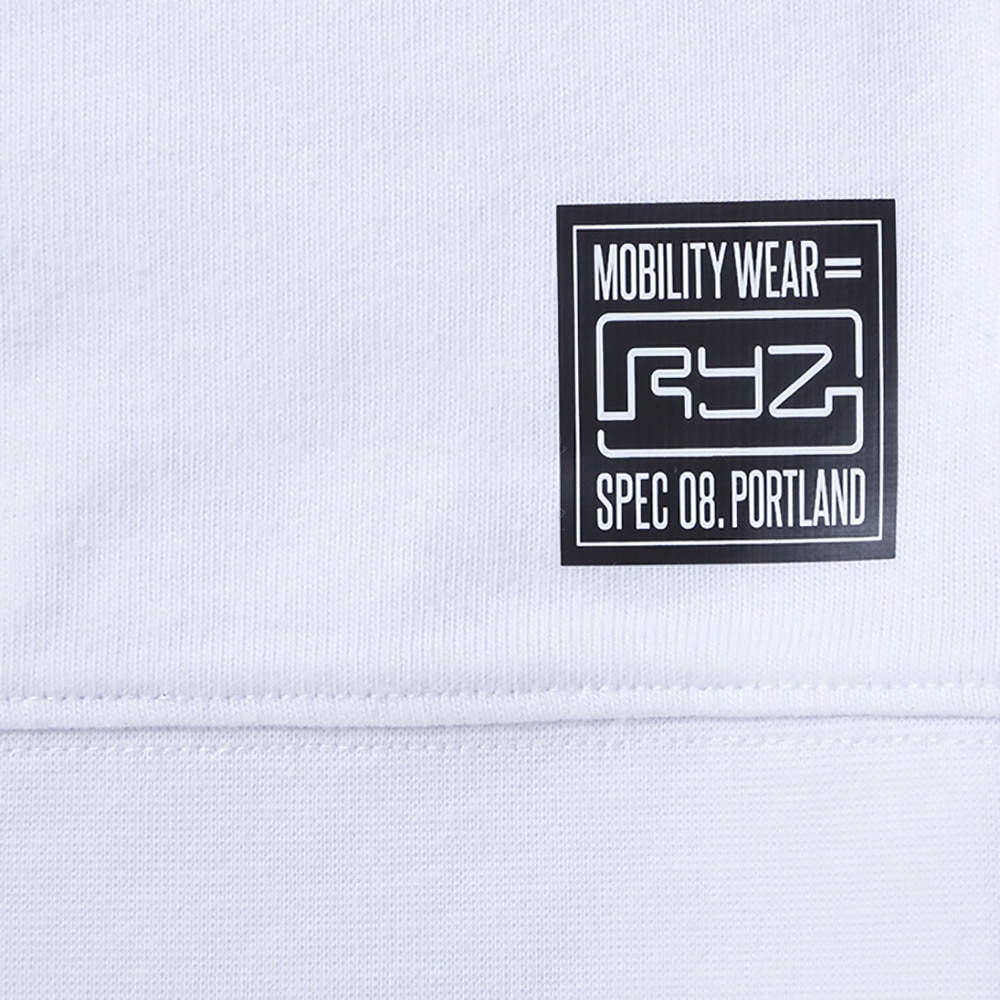 ライズ（RYZ）（メンズ）BAR LOGO BGT 長袖Tシャツ 869R1CD3020 WHT