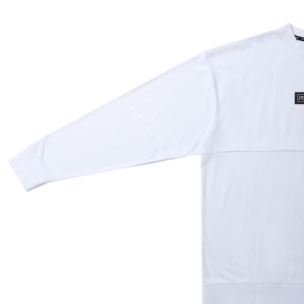 ライズ（RYZ）（メンズ）BAR LOGO BGT 長袖Tシャツ 869R1CD3020 WHT