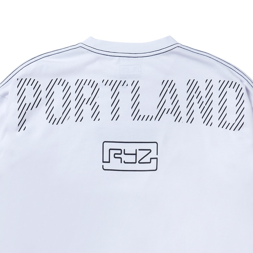 ライズ（RYZ）（メンズ）BAR LOGO BGT 長袖Tシャツ 869R1CD3020 WHT