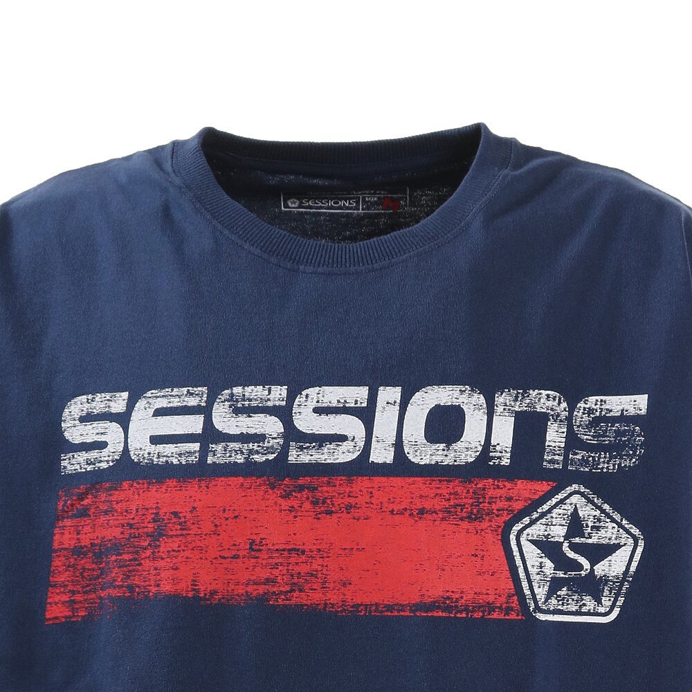 セッションズ（SESSIONS）（メンズ）VITAL STAR 長袖Tシャツ 217178 NVY