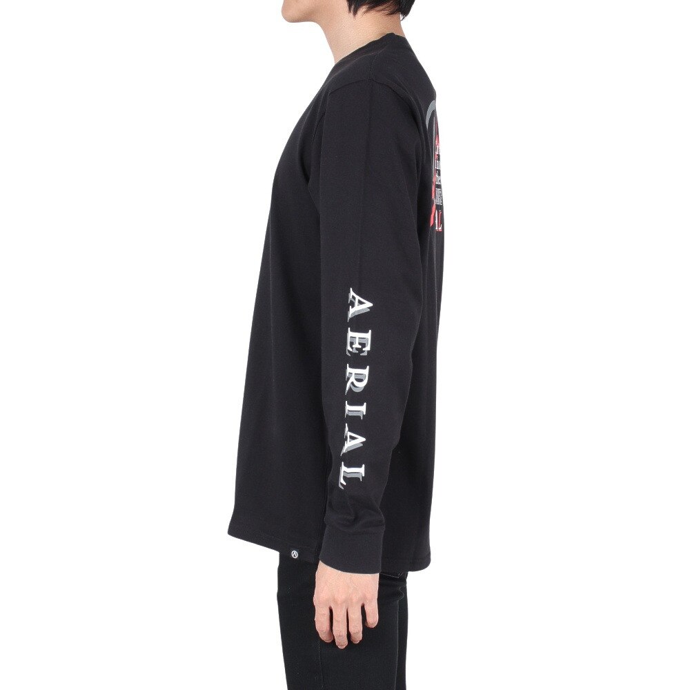 エアボーン（ARBN）（メンズ）LOGO 長袖シャツ 22S-ARBN-005LS-BLK