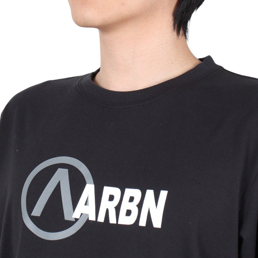 エアボーン（ARBN）（メンズ）LOGO 長袖シャツ 22S-ARBN-005LS-BLK