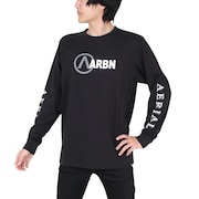 エアボーン（ARBN）（メンズ）LOGO 長袖シャツ 22S-ARBN-005LS-BLK