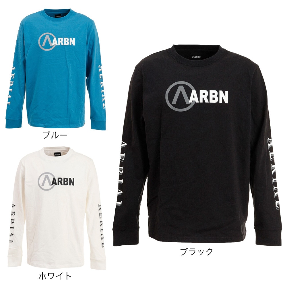 エアボーン（ARBN）（メンズ）LOGO 長袖シャツ 22S-ARBN-005LS-WHT