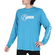 エアボーン（ARBN）（メンズ）LOGO 長袖シャツ 22S-ARBN-005LS-BLU