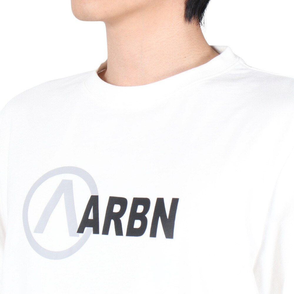 エアボーン（ARBN）（メンズ）LOGO 長袖シャツ 22S-ARBN-005LS-WHT