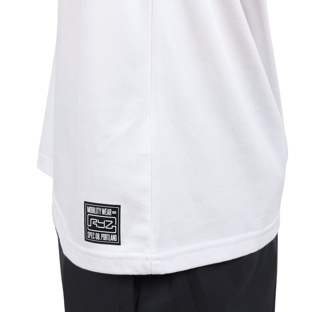 ライズ（RYZ）（メンズ）ボックスフォト 長袖Tシャツ RZ10CD22SS4107 WHT