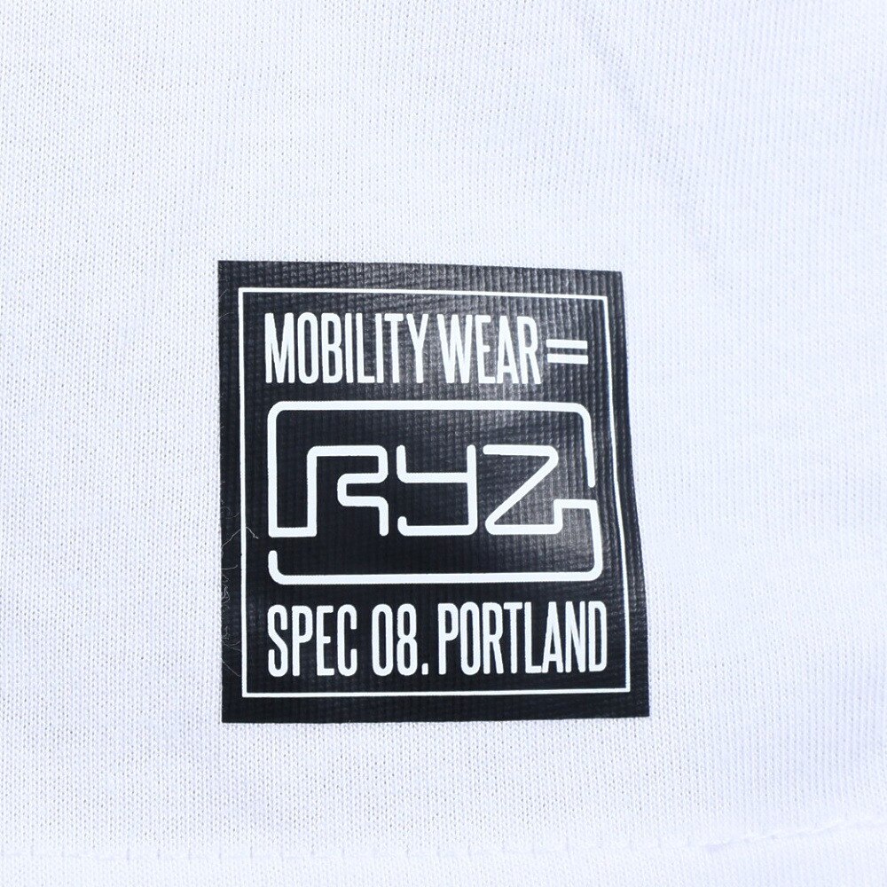 ライズ（RYZ）（メンズ）ポケット 長袖Tシャツ RZ10CD22SS4109 WHT