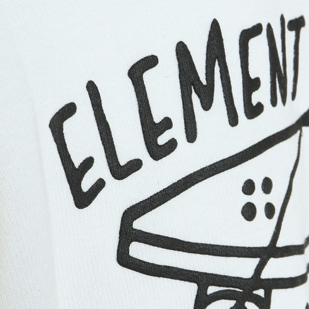 エレメント（ELEMENT）（メンズ）DOODLE 長袖Ｔシャツ ロンＴ BC022061 WHT