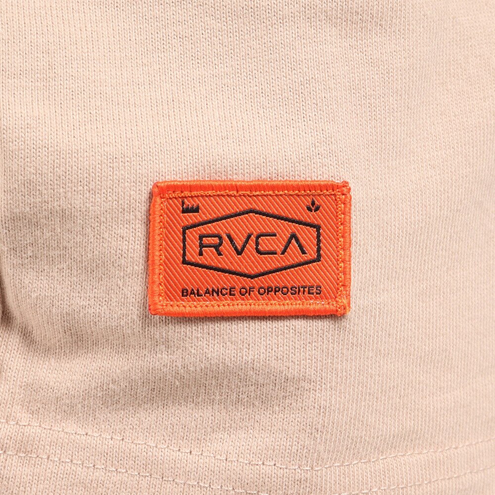 RVCA（メンズ）長袖 ロンT シンプル BIG RVCA LT ロングスリーブ ピンク BC042064 PAP