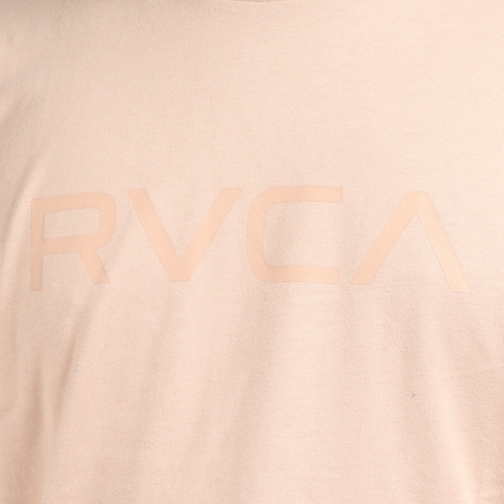 RVCA（メンズ）長袖 ロンT シンプル BIG RVCA LT ロングスリーブ ピンク BC042064 PAP