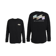 ビラボン（BILLABONG）（メンズ）BACK WAVE 長袖Tシャツ BC012051 BLK