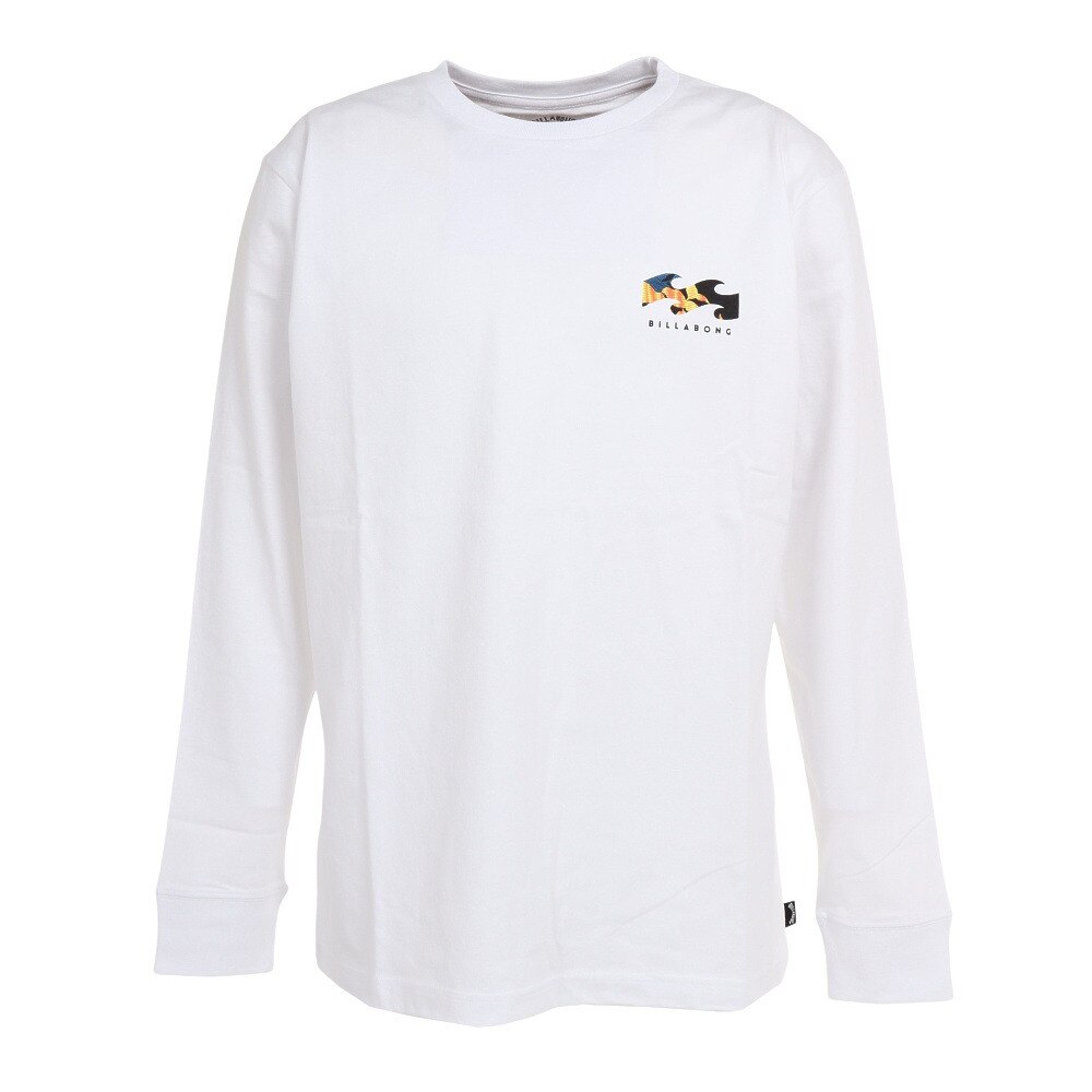 ビラボン（BILLABONG）（メンズ）BACK WAVE 長袖Tシャツ BC012051 WHT