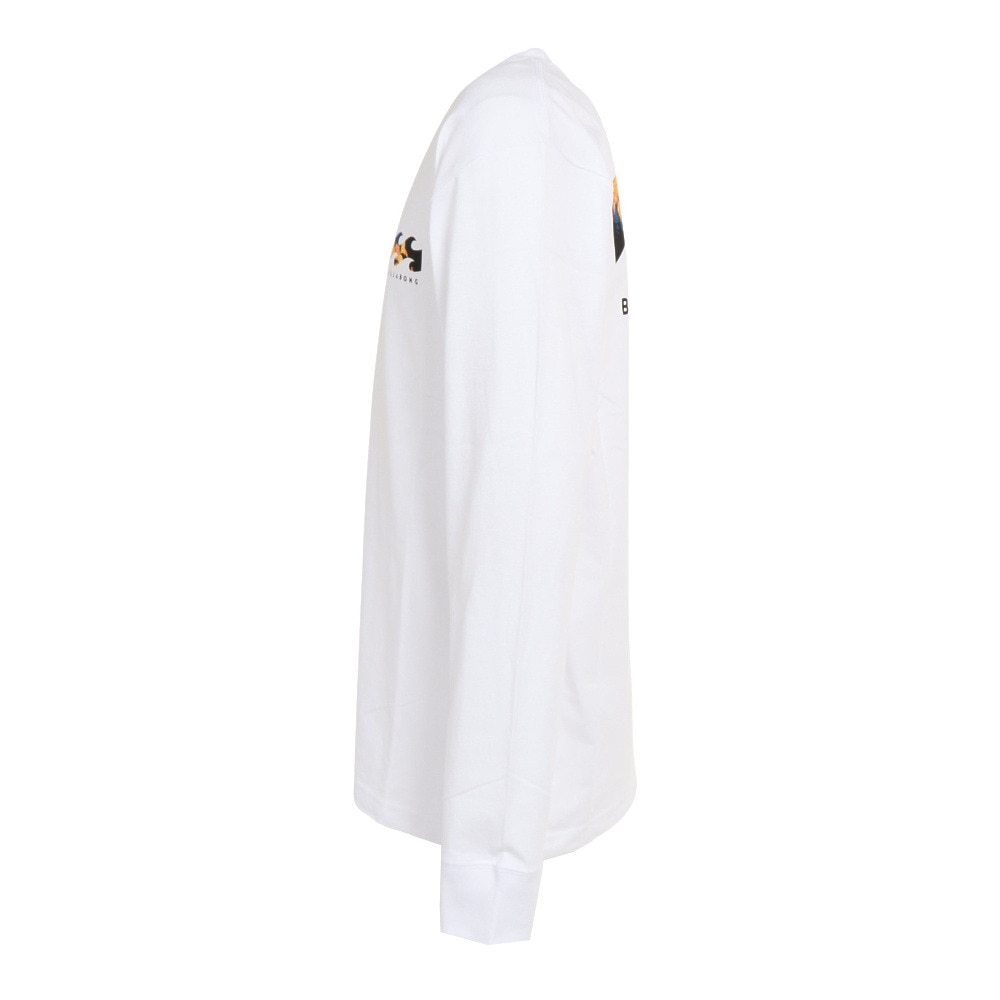 ビラボン（BILLABONG）（メンズ）BACK WAVE 長袖Tシャツ BC012051 WHT