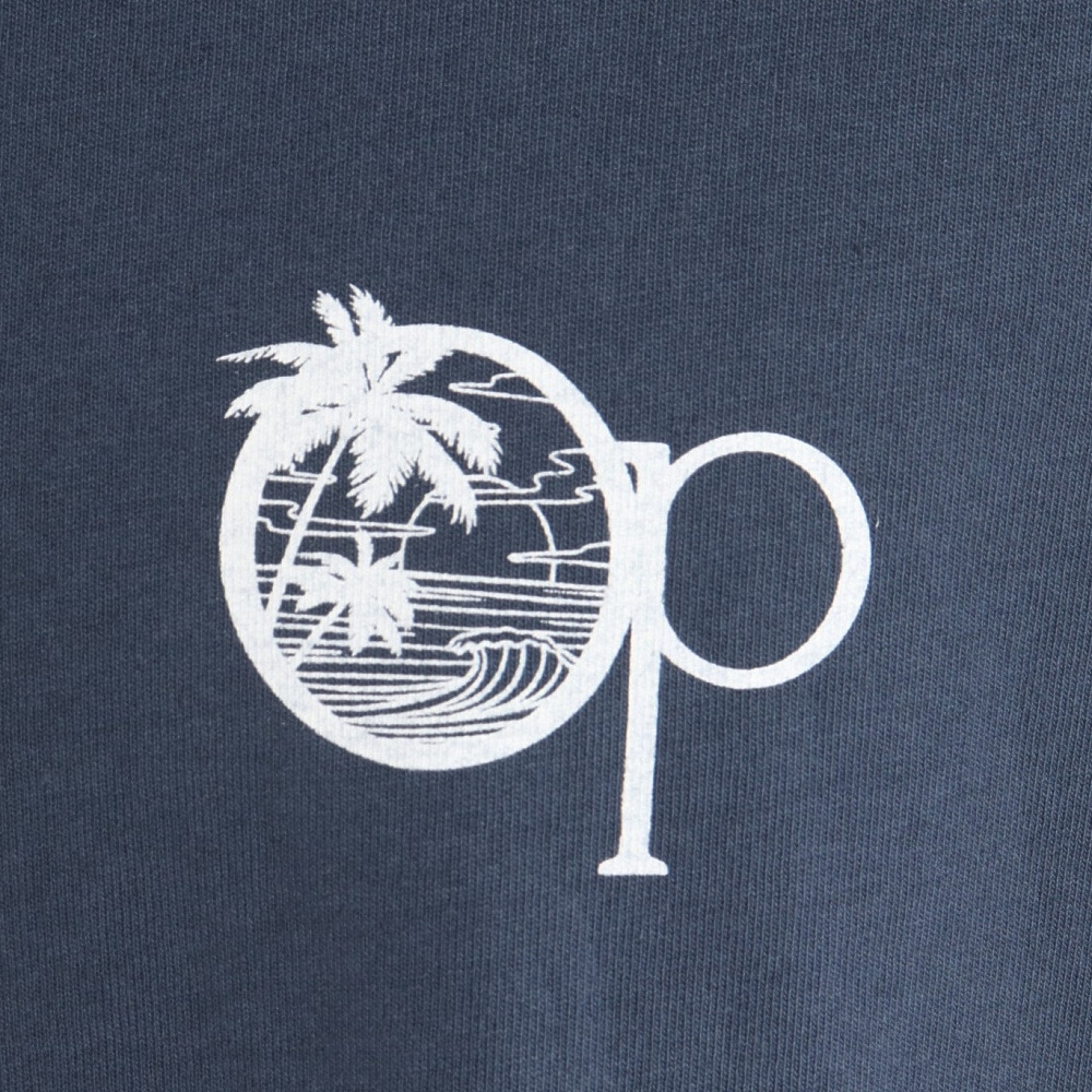 オーシャンパシフィック（Ocean Pacific）（メンズ）バックロゴ長袖Tシャツ 532079NVY