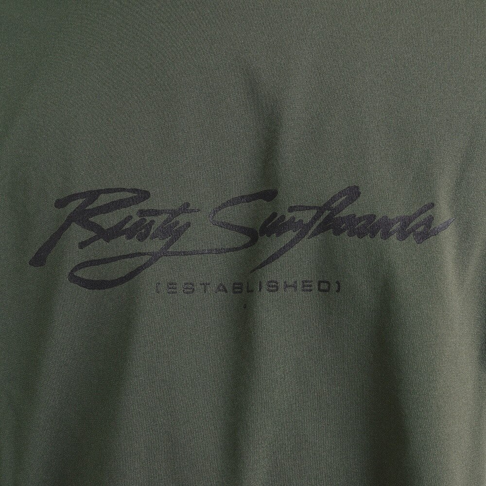 ラスティ（RUSTY）（メンズ）バックロゴ 長袖Tシャツ 932074KHA