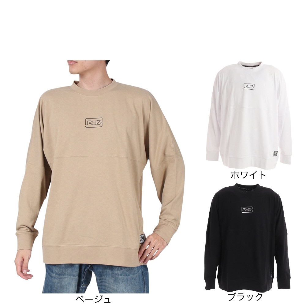 ライズ（RYZ）（メンズ）RYZ 長袖Tシャツ RZ10CD22FW5000 BLK
