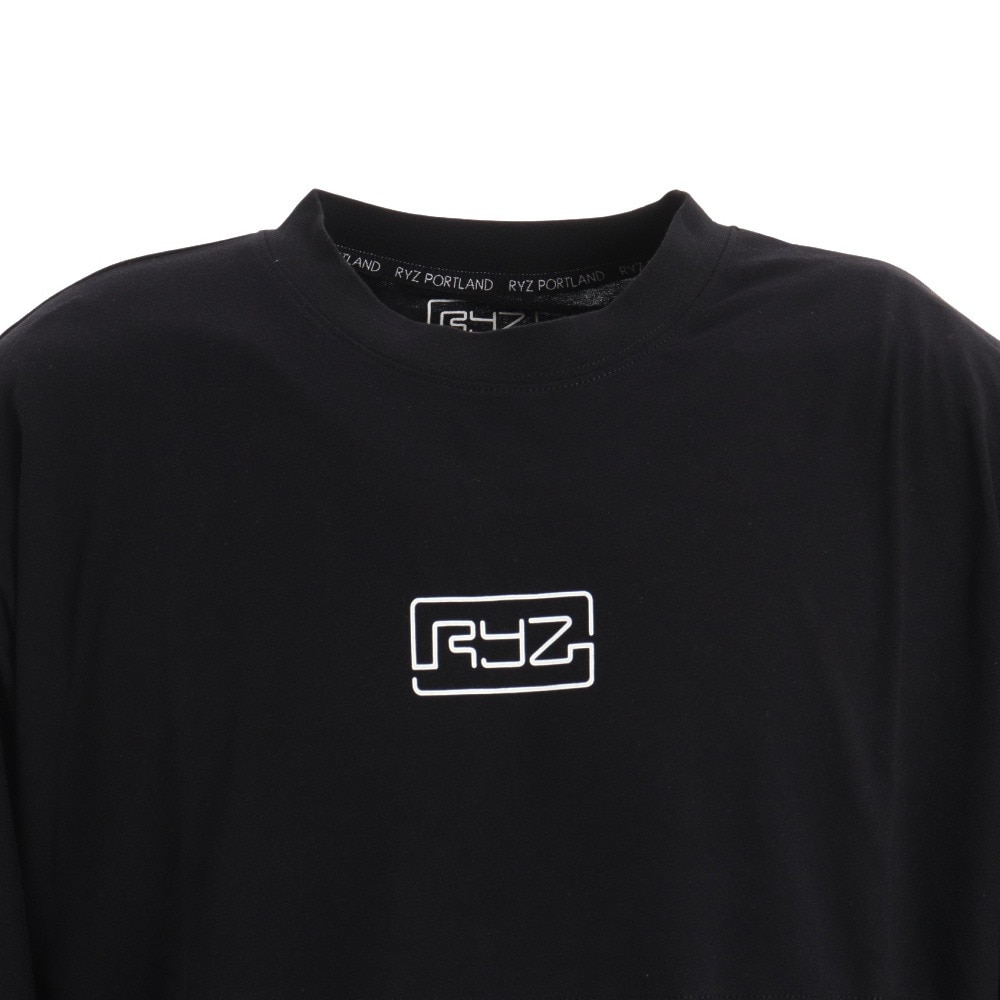 ライズ（RYZ）（メンズ）RYZ 長袖Tシャツ RZ10CD22FW5000 BLK
