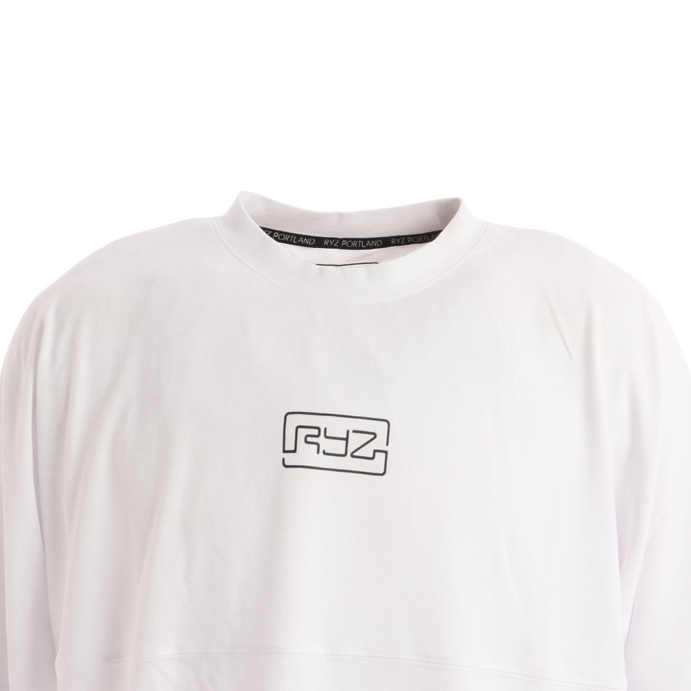 ライズ（RYZ）（メンズ）RYZ 長袖Tシャツ RZ10CD22FW5000 WHT