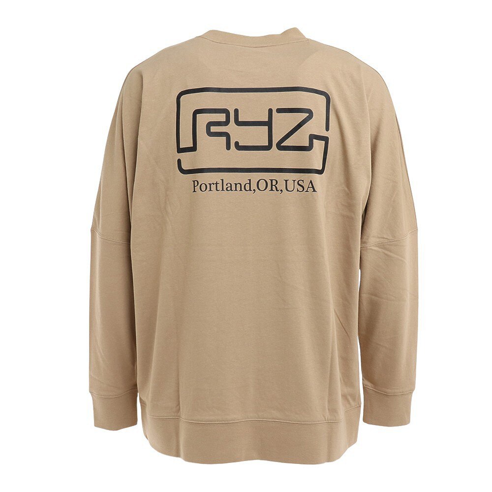 ライズ（RYZ）（メンズ）PORTLAND 長袖Ｔシャツ RZ10CD22FW5001 BEG