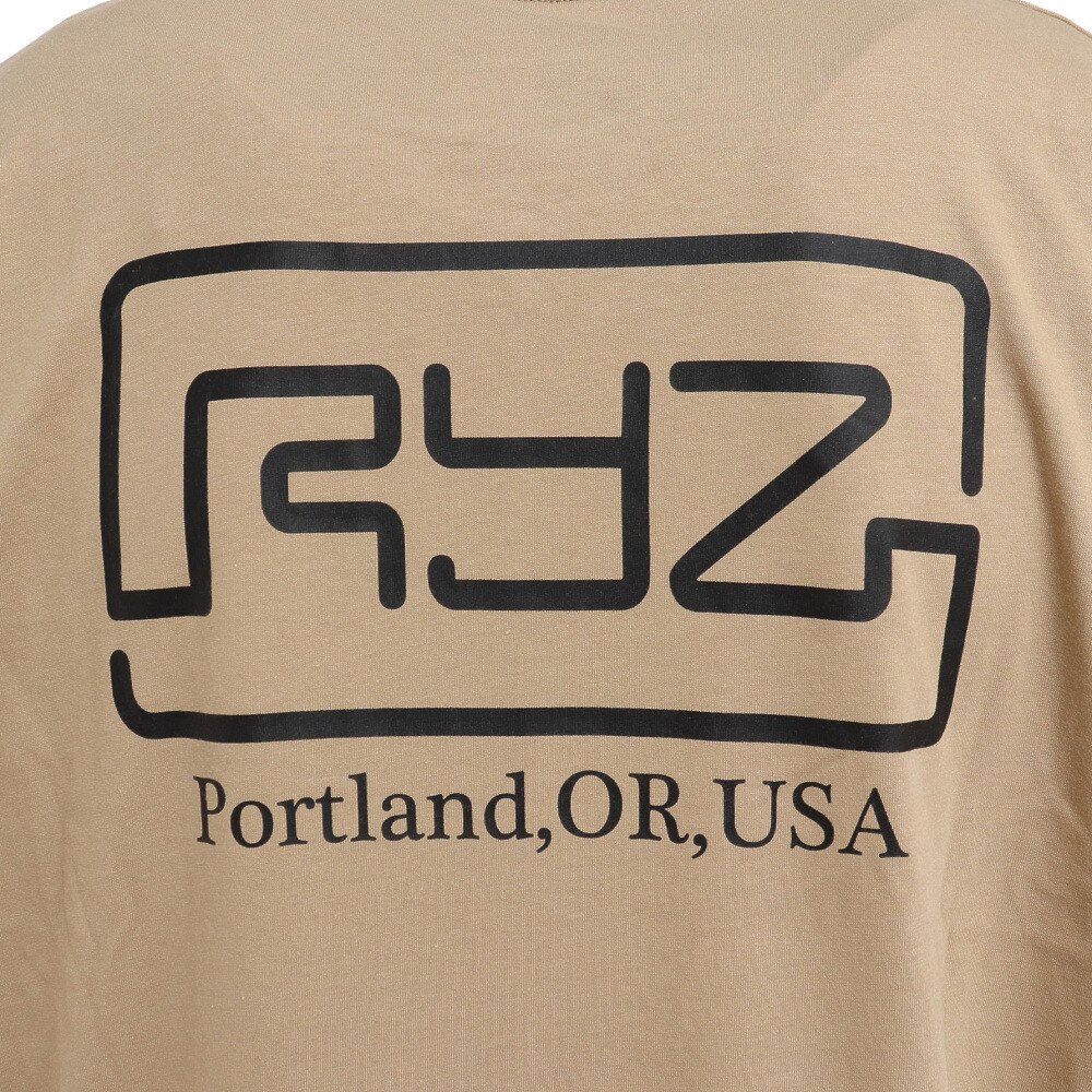 ライズ（RYZ）（メンズ）PORTLAND 長袖Ｔシャツ RZ10CD22FW5001 BEG
