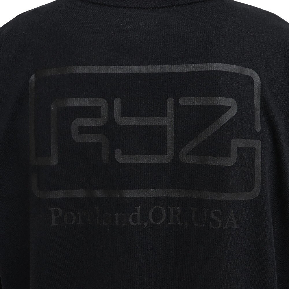 ライズ（RYZ）（メンズ）PORTLAND 長袖Ｔシャツ RZ10CD22FW5001 BLK