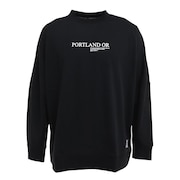 ライズ（RYZ）（メンズ）PORTLAND 長袖Ｔシャツ RZ10CD22FW5001 BLK