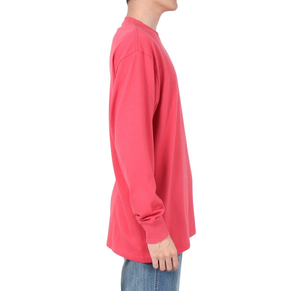 SESSIONS（メンズ）90S ロゴ長袖Ｔシャツ 227189 RED