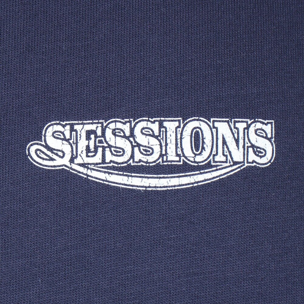 セッションズ（SESSIONS）（メンズ）RACING ロゴ長袖Tシャツ 227190 NVY