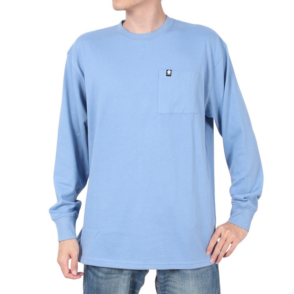 SESSIONS（メンズ）SKATE PHOTO 長袖Ｔシャツ 227191 LBLU