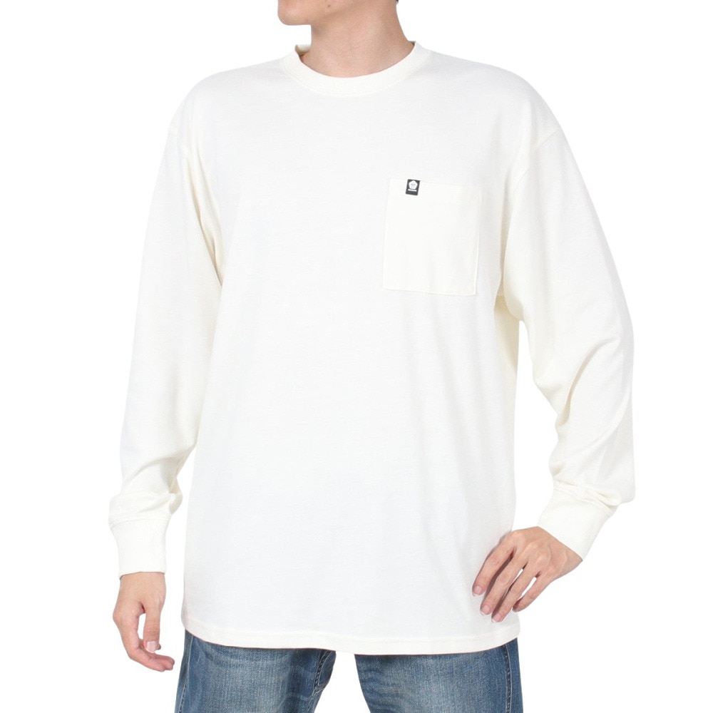 SESSIONS（メンズ）SKATE PHOTO 長袖Ｔシャツ 227191 WHT