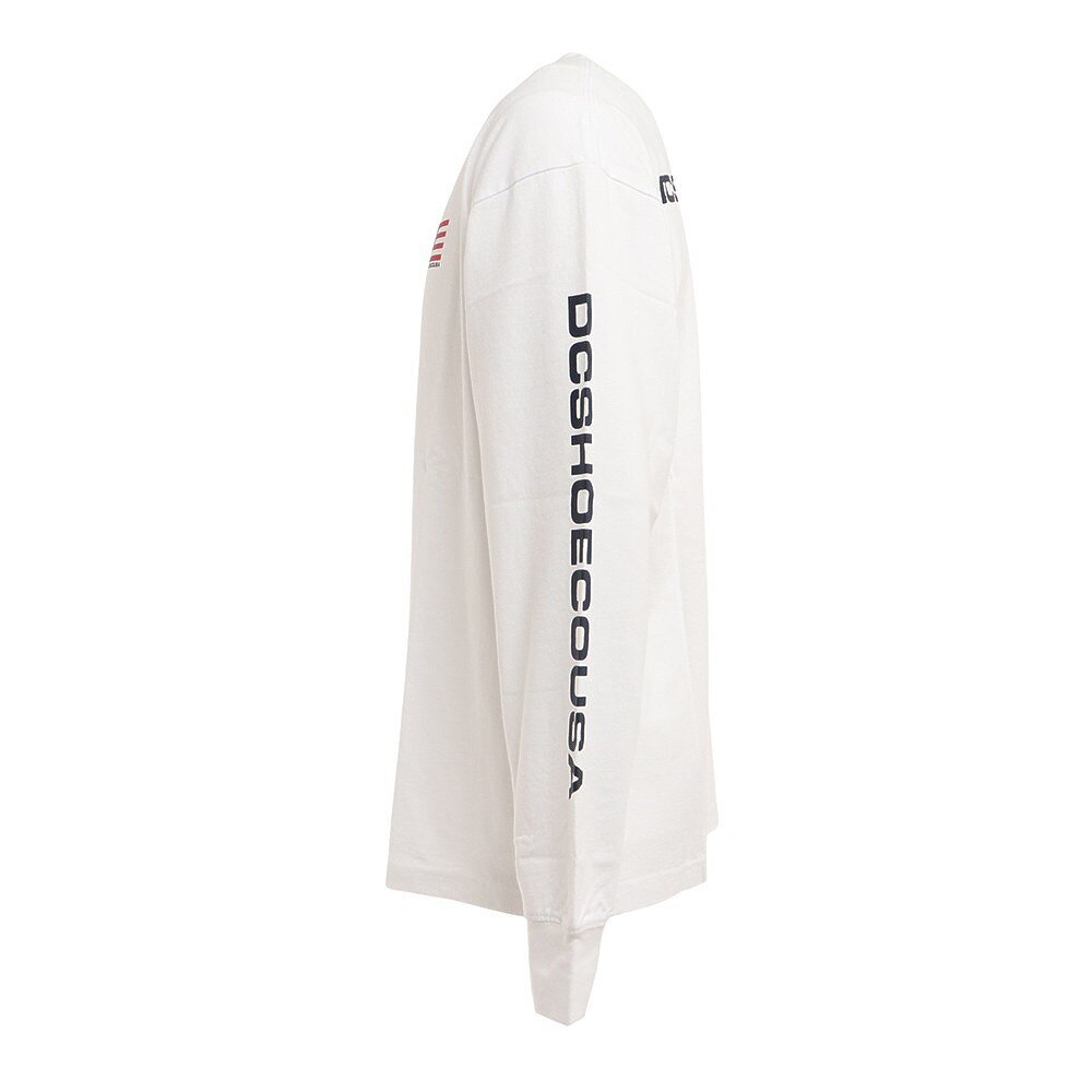 ディーシー・シュー（DC SHOE）（メンズ）EST94 WIDE 長袖Tシャツ 22FWDLT224064WHT