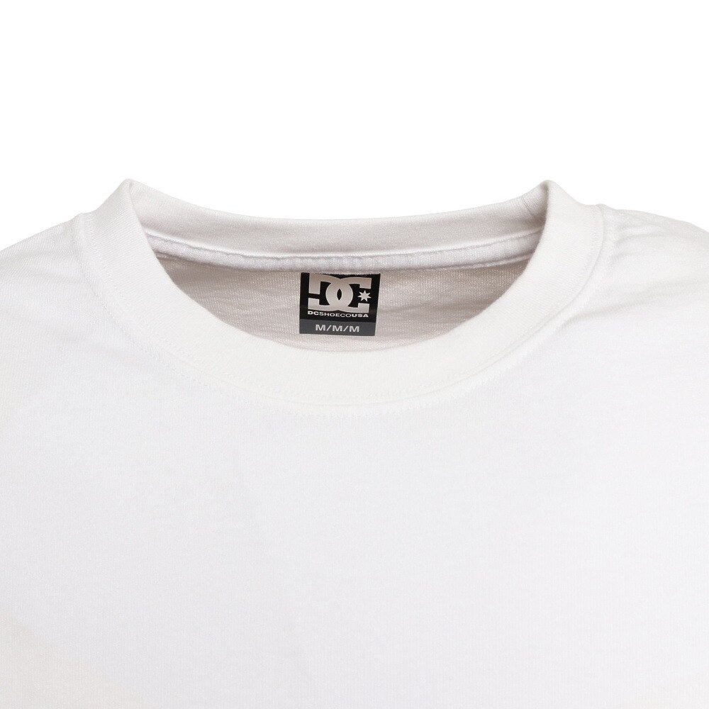 ディーシー・シュー（DC SHOE）（メンズ）EST94 WIDE 長袖Tシャツ 22FWDLT224064WHT