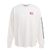 ディーシー・シュー(DC SHOE)(メンズ)EST94 WIDE 長袖Tシャツ 22FWDLT224064WHT