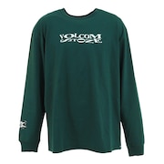 ボルコム(Volcom)(メンズ)SKATE VITALS LONG SLEEVE TEE CEDAR GREEN 22 AF632209 CDG