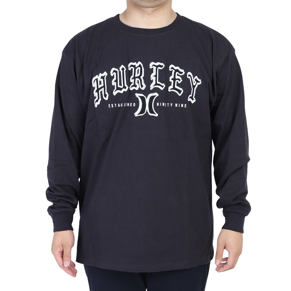 ハーレー（HURLEY）（メンズ）OLD ARC ロゴ 長袖Tシャツ MLS2200002-CGY