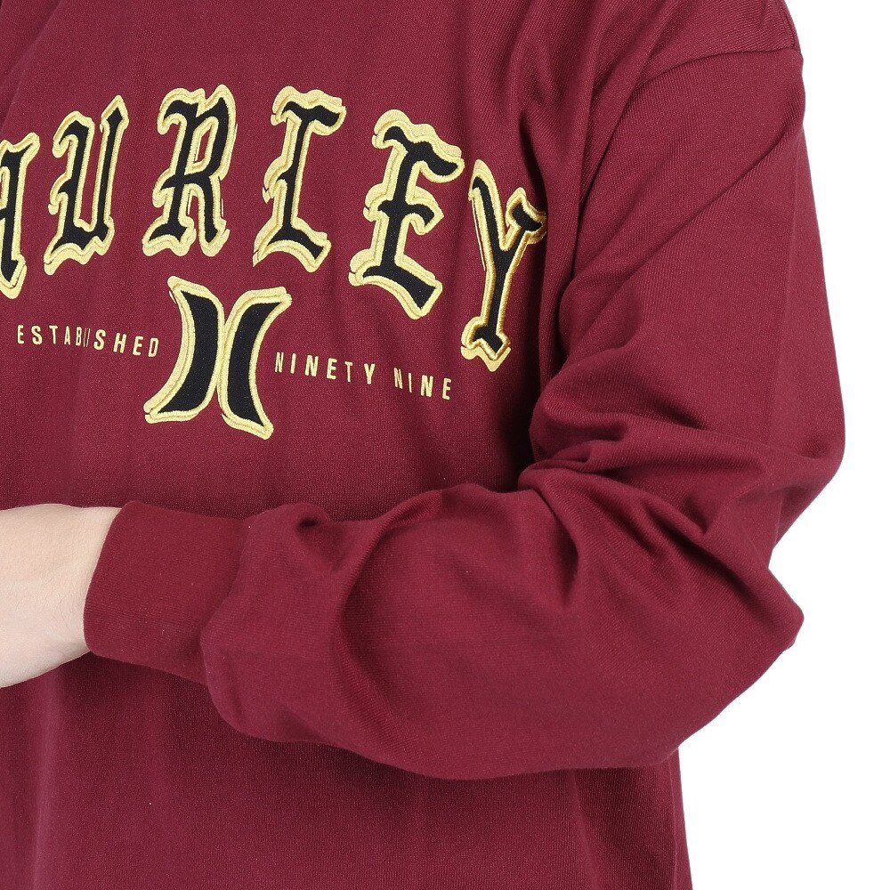 ハーレー（HURLEY）（メンズ）OLD ARC ロゴ 長袖Tシャツ MLS2200002-MAR