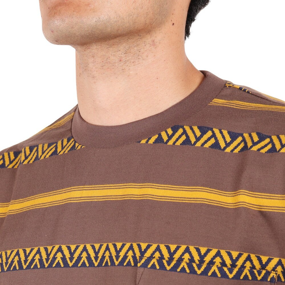 SLYDE（SLYDE）（メンズ）長袖 Border Tシャツ SL2022AWMAPP009BRN