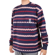 SLYDE(SLYDE)(メンズ)長袖 Border Tシャツ SL2022AWMAPP009NVY