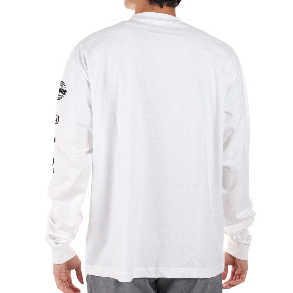SLYDE（SLYDE）（メンズ）長袖 Arm GPPrint Tシャツ SL2022AWMAPP011WHT