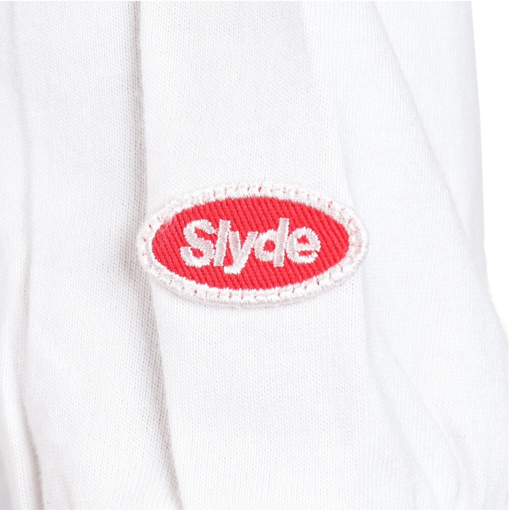 SLYDE（SLYDE）（メンズ）長袖 Arm GPPrint Tシャツ SL2022AWMAPP011WHT