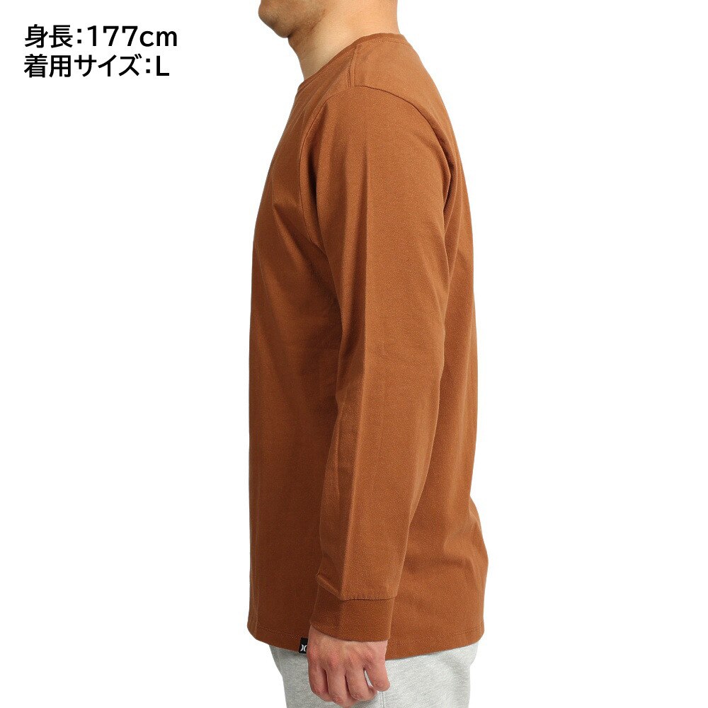 ハーレー（HURLEY）（メンズ）EVD WSH EMB ICON 長袖Tシャツ MLS2100012-ABR