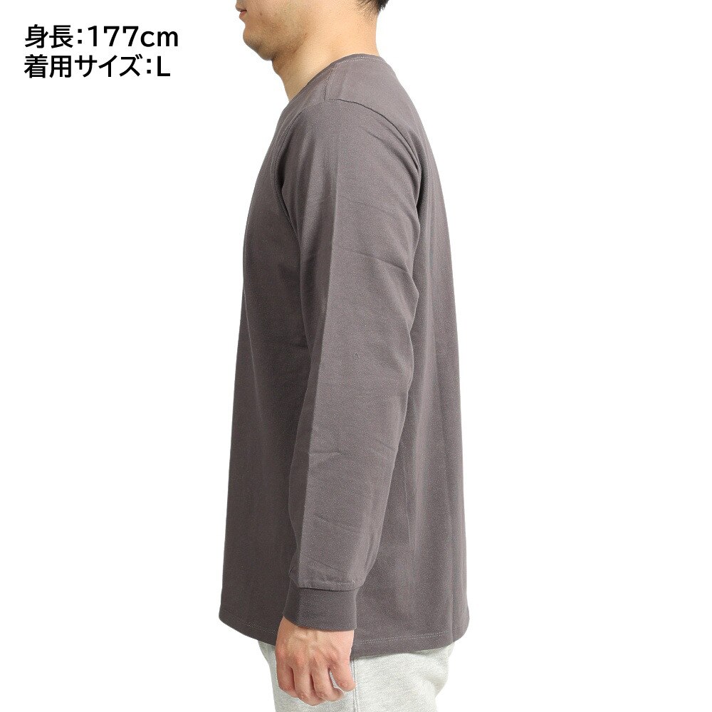 ハーレー（HURLEY）（メンズ）EVD WSH EMB ICON 長袖Tシャツ MLS2100012-EFT