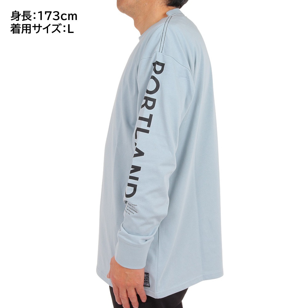 ライズ（RYZ）（メンズ）長袖Tシャツ メンズ RZ10CD23SS0002 BLU