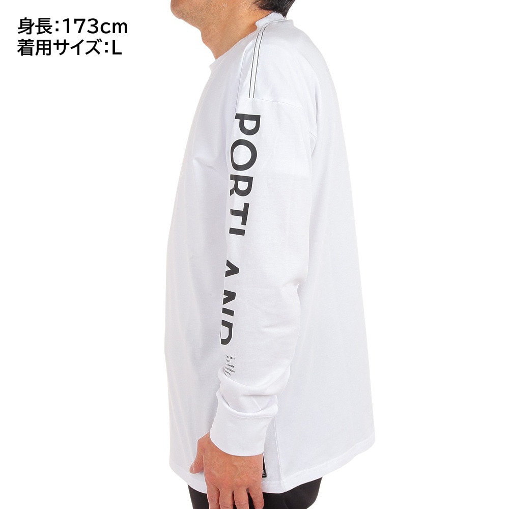 ライズ（RYZ）（メンズ）長袖Tシャツ メンズ RZ10CD23SS0002 WHT