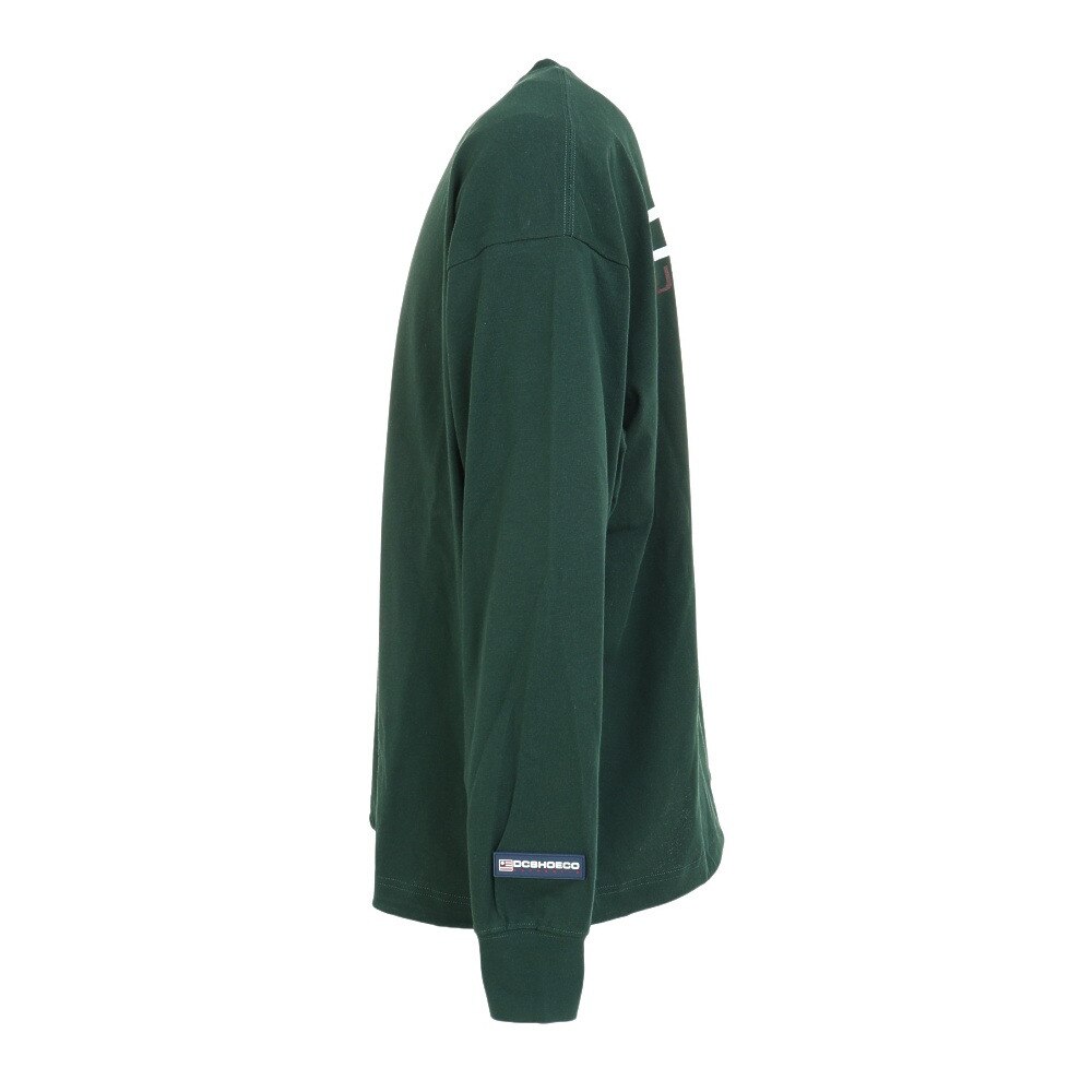 ディーシー・シュー（DC SHOE）（メンズ）23 SQUARE STAR 長袖Tシャツ 23SPDLT231039GRN
