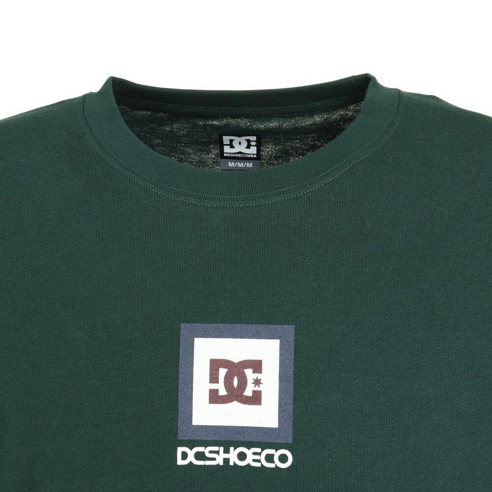 ディーシー・シュー（DC SHOE）（メンズ）23 SQUARE STAR 長袖Tシャツ 23SPDLT231039GRN