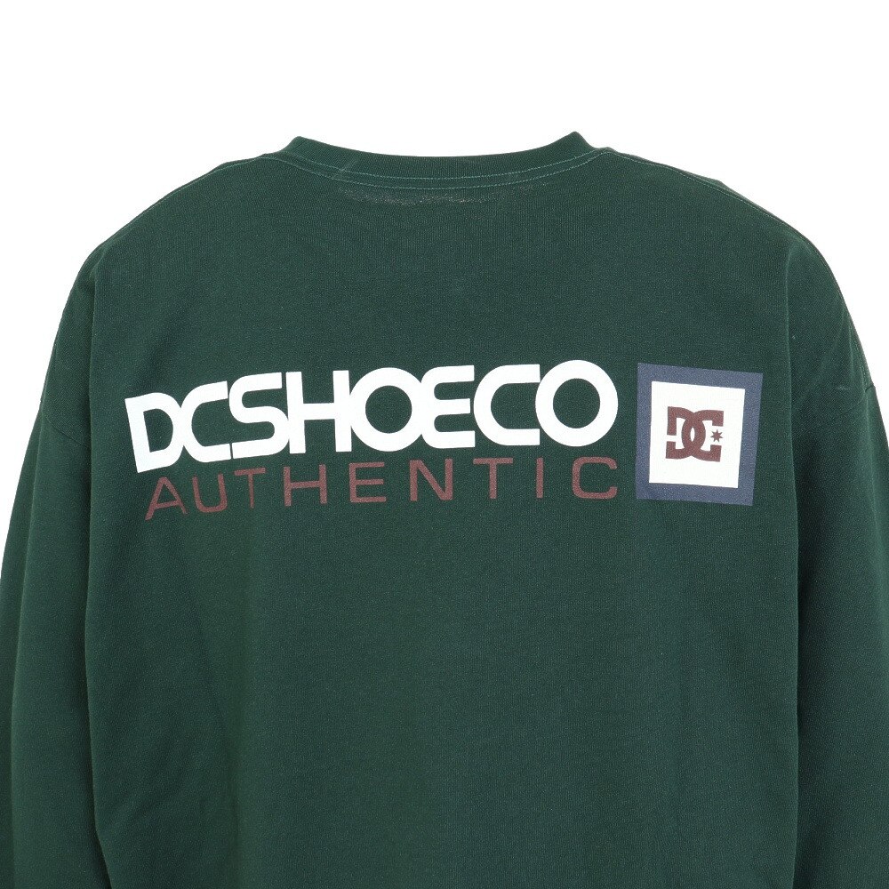 ディーシー・シュー（DC SHOE）（メンズ）23 SQUARE STAR 長袖Tシャツ 23SPDLT231039GRN